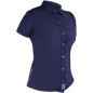 Vertical Aubrac SS Shirt W Midnight Blue