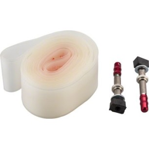  Flap Caffélatex Strip L - 26/27.5” (x2 - valves incluses) - pour jante 30-34mm ext