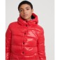 Bomber Superdry High Shine Toya Femme red