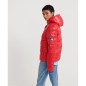 Bomber Superdry High Shine Toya Femme red