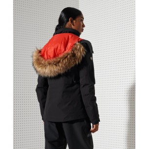 Veste Superdry Motion Steeze Waisted Femme Black