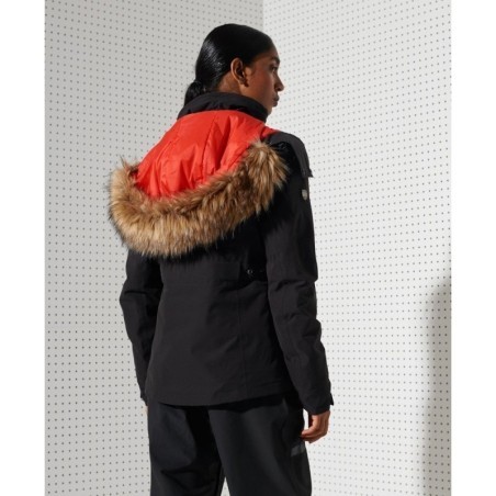 Veste Superdry Motion Steeze Waisted Femme Black