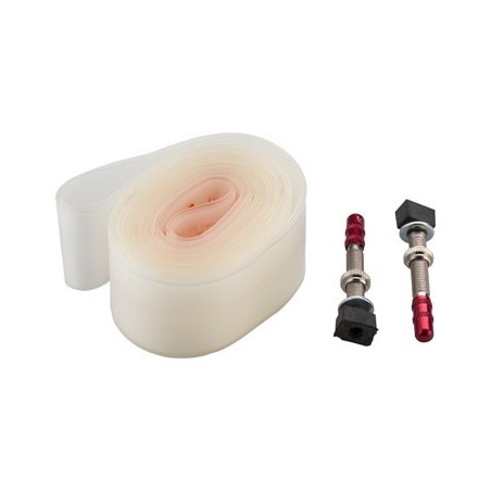  Flap Caffélatex Strip L - 26/27.5” (x2 - valves incluses) - pour jante 30-34mm ext