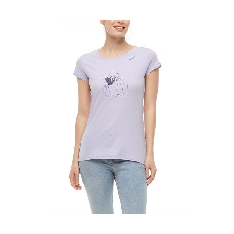Ragwear Mint Crystal Organic Tee Femme lavender