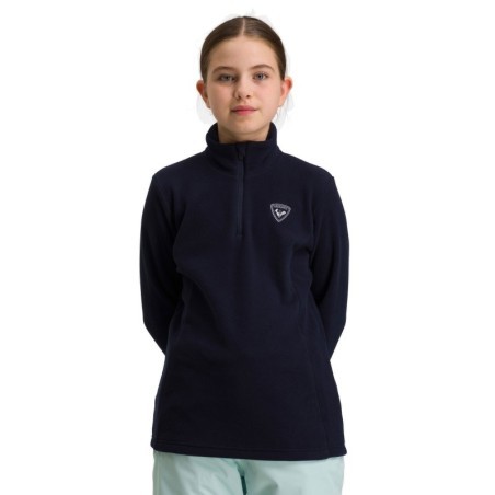 Rossignol 1/2 Zip Fleece girl eclipse