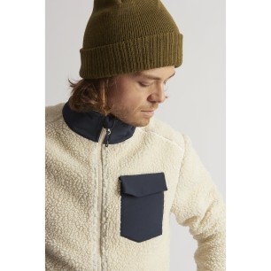 Scott Defined Heritage Pile Jacket winter white