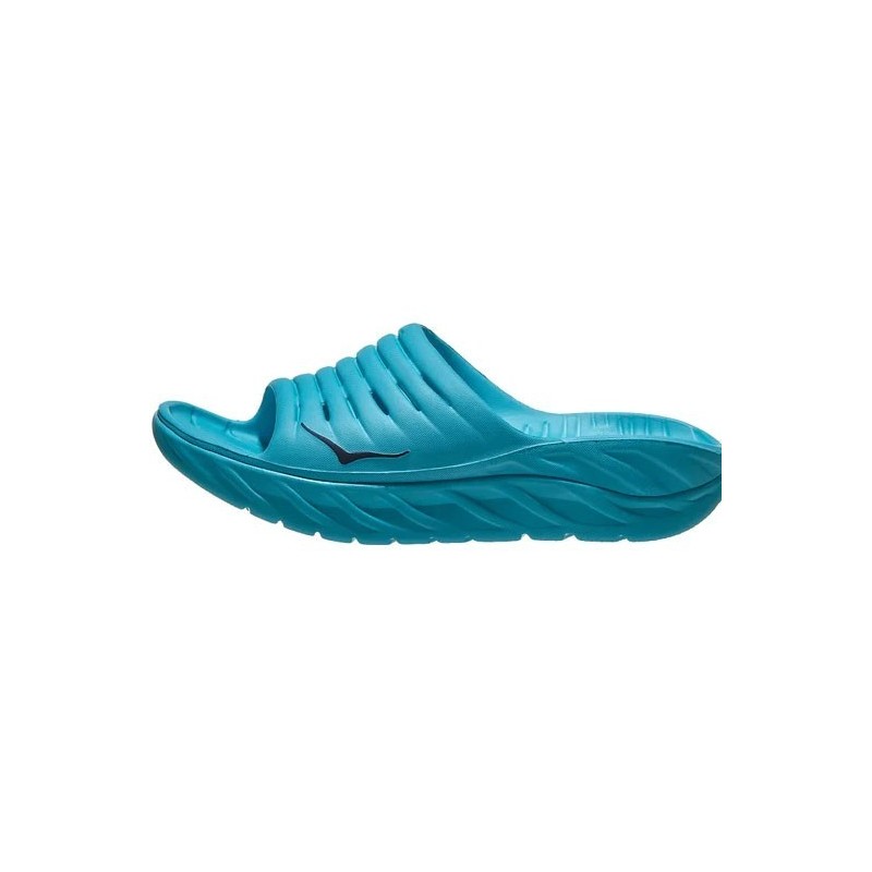 Hoka Ora Recovery Slide Unisexe scuba blue / bellwether blue