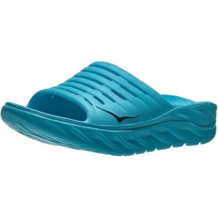 Hoka Ora Recovery Slide Unisexe scuba blue / bellwether blue