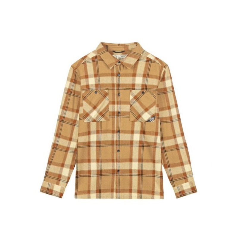 Picture Relowa Shirt plaid wood ash