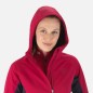 Rossignol Softshell Hoodie Jacket Femme cherry