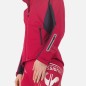 Rossignol Softshell Hoodie Jacket Femme cherry
