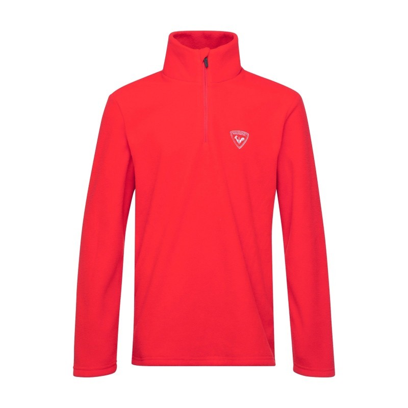 Rossignol 1/2 Zip Fleece Boy red