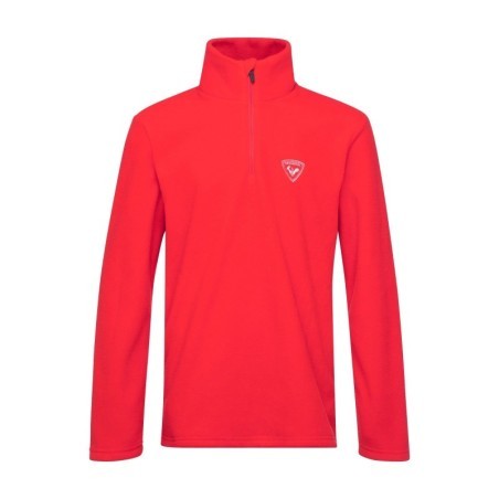 Rossignol 1/2 Zip Fleece Boy red