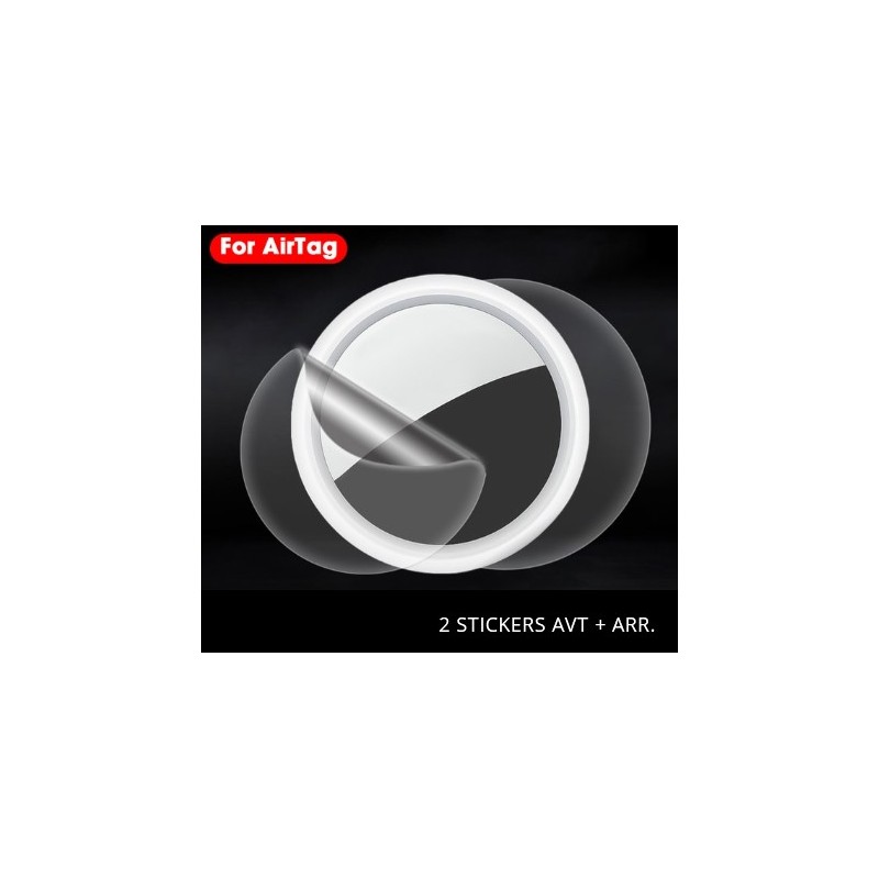 2 Stickers de protection pour Apple AirTag