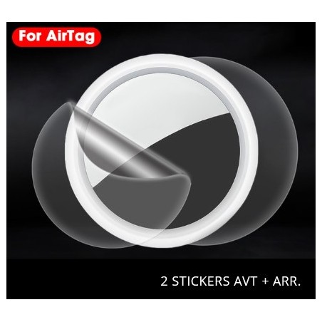 2 Stickers de protection pour Apple AirTag