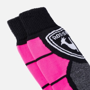 Rossignol Premium Wool Chaussettes Enfant fluo pink