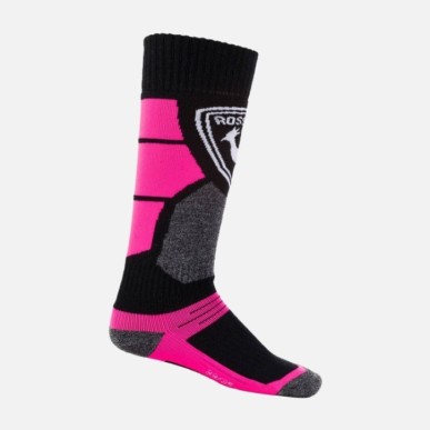 Rossignol Premium Wool Chaussettes Enfant fluo pink