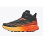 Hoka Speedgoat 5 Mid GTX blue graphite / amber yellow