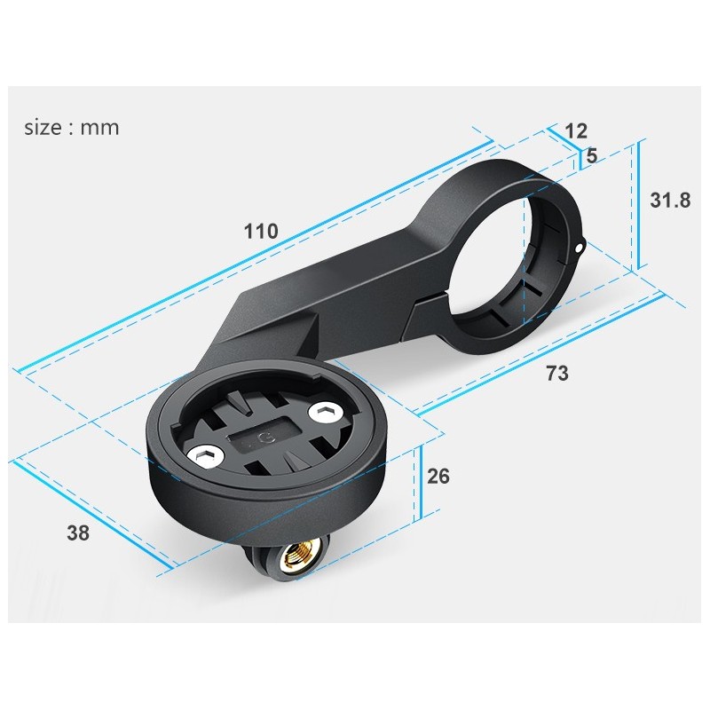 support déporté pour Garmin