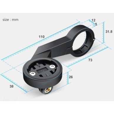 support déporté pour Garmin