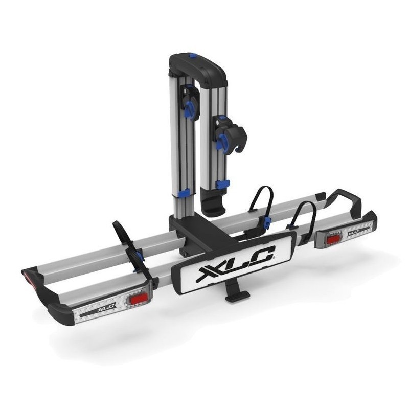 XLC CC-C07 PORTE-VÉLOS ALMADA WORK-E XTRA LED 2 EN 1 PLIANT