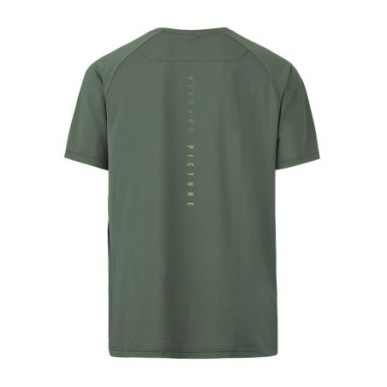 Picture Osborn Print SS Tech Tee geology green
