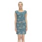 Ragwear Tammi Flowers Dress Femme deep ocean