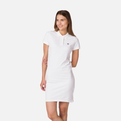 Rossignol Rossi Polo Dress Femme white