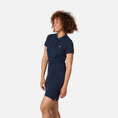 Rossignol Rossi Polo Dress Femme dark navy