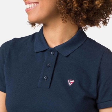 Rossignol Rossi Polo Dress Femme dark navy