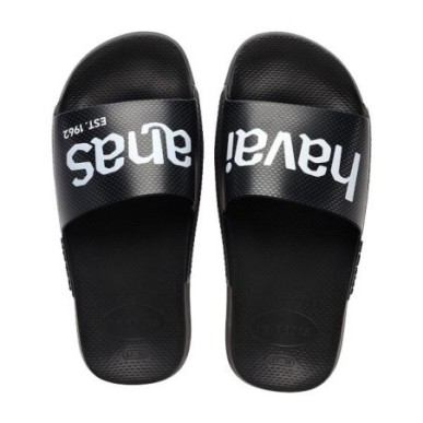 Havaianas Claquettes Classic Logomania black