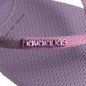 Havaianas tongs square glitter femme mauve