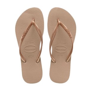 Havaianas Tongs Slim Femme rose gold