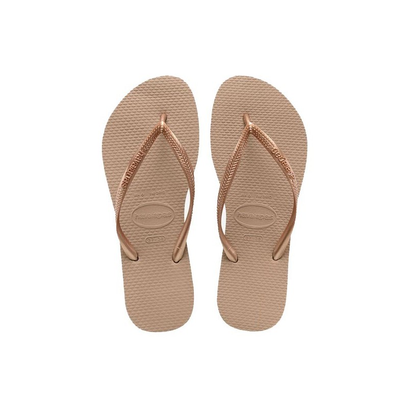 Havaianas Tongs Slim Femme rose gold