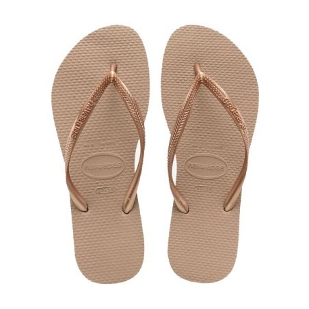 Havaianas Tongs Slim Femme rose gold