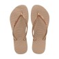 Havaianas Tongs Slim Femme rose gold