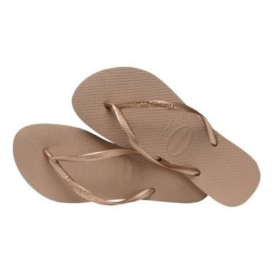 Havaianas Tongs Slim Femme rose gold