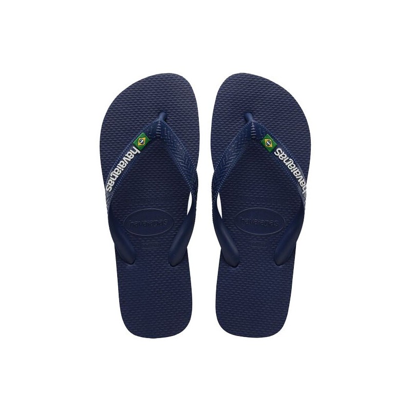 Havaianas Tongs Brasil Logo navy blue