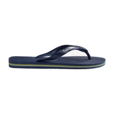 Havaianas Tongs Brasil Logo navy blue