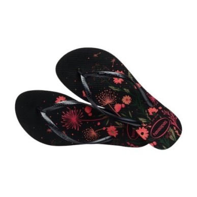 Havaianas Tongs Slim Organic Femme black / pink