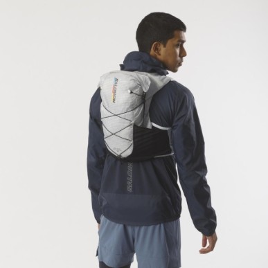 Salomon Advanced Skin 12 with flasks black