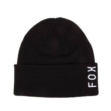 Fox Wordmark Beanie Femme black