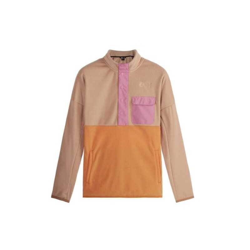 Picture Arcca 1/4 Fleece Femme latte