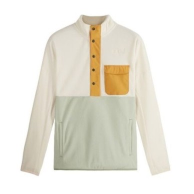 Picture Arcca 1/4 Fleece Femme light milk