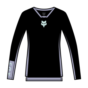 FOX W DEFEND RACE LS JERSEY