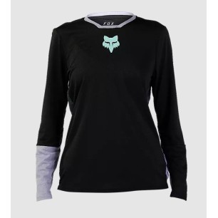 FOX W DEFEND RACE LS JERSEY