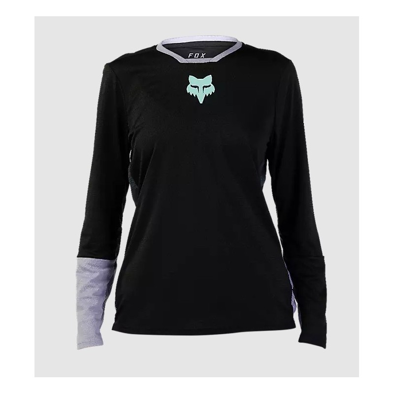 FOX W DEFEND RACE LS JERSEY
