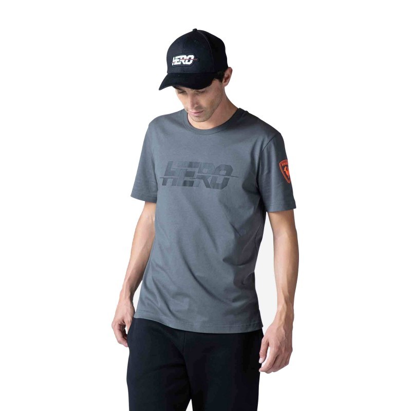 Rossignol Hero Tee onyx grey