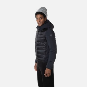 Rossignol Stretch Quilt Hoodie Jacket black