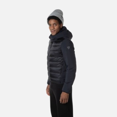 Rossignol Stretch Quilt Hoodie Jacket black